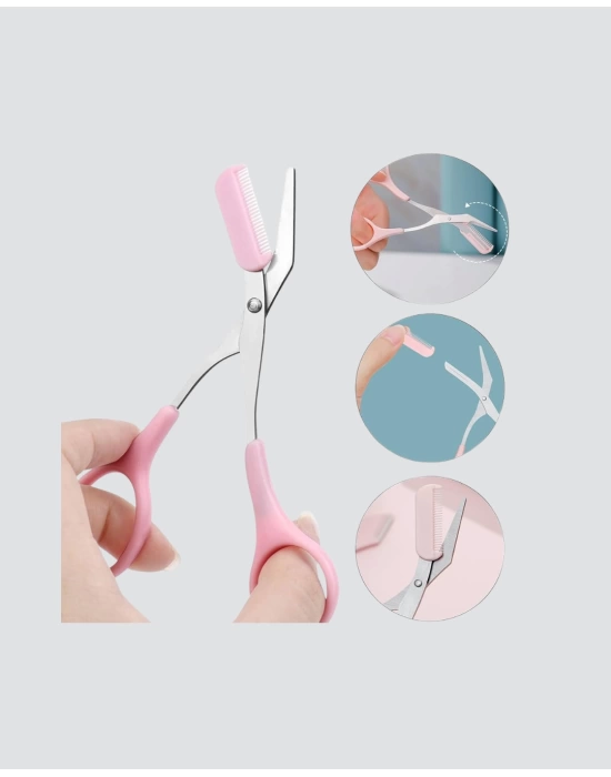 Taşınabilir Kaş ve Kirpik Düzenleme Makası – Ergonomik Tasarım