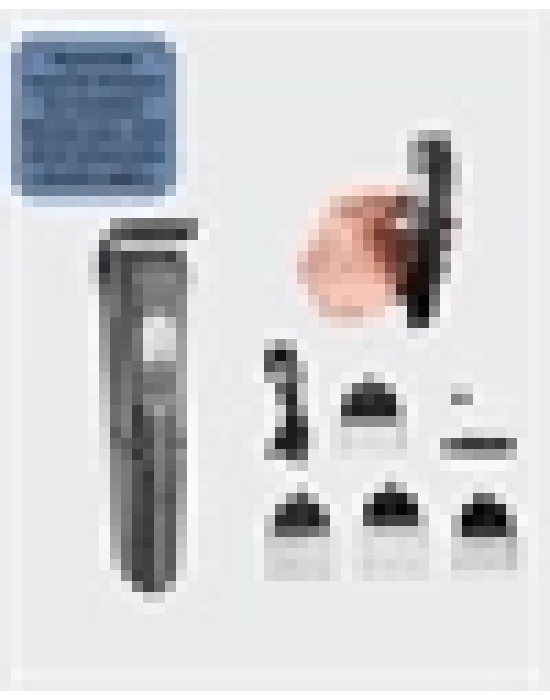 Taşınabilir Şarjlı Saç Sakal Tıraş Makinesi – 3 Taraklı, Sessiz ve Ergonomik