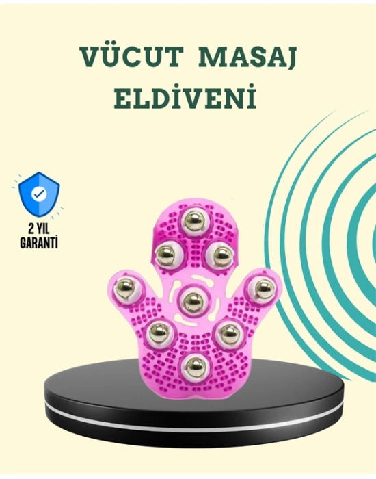 Taşınabilir Vücut Masaj Aleti – Dayanıklı Plastik + Metal Yapıyla 360° Konfor