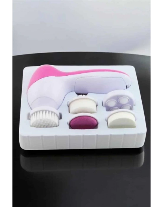 Taşınabilir Yüz Temizleme Cihazı Masaj, Peeling, Temizlik 5 Başlıklı