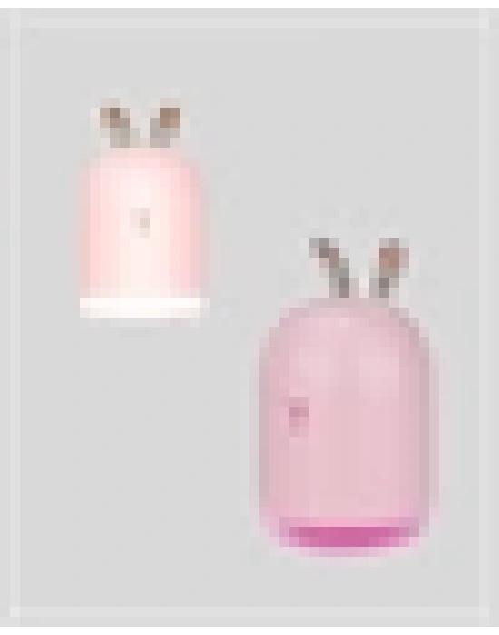 Tavşan Kulak Tasarımlı 200 ml USB Aroma Difüzör ve Hava Nemlendirici