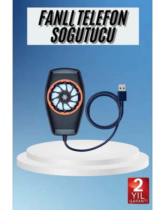 Telefon Soğutucu Fan Güçlü Motor Radyatör Cep Telefon Soğutma