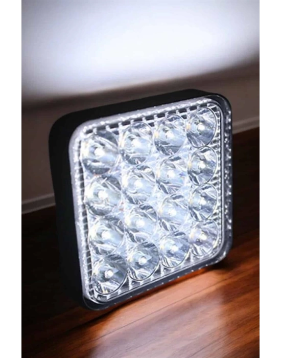 Tepe Lambası Tüm Araç Tiplerine Uygun Sis Lambası 16 Led Beyaz Renk