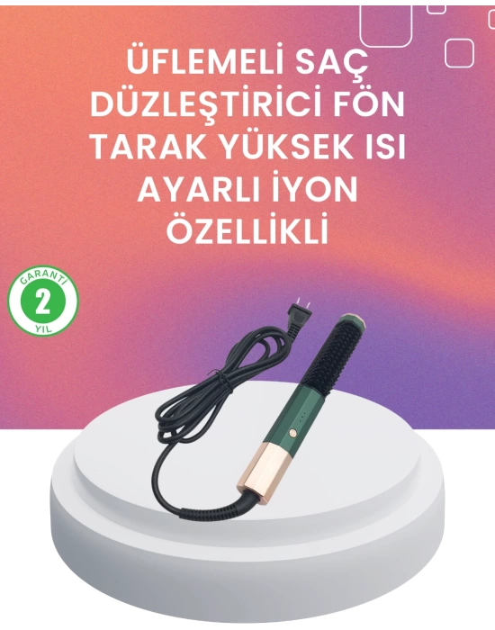 Termal Koruma Sistemli Çok Fonksiyonlu Saç Şekillendirme Cihazı