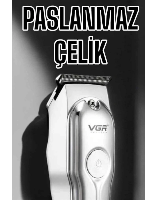 Tıraş Makinesi Güçlü Motor Şarjlı Uzun Pil Ömürlü