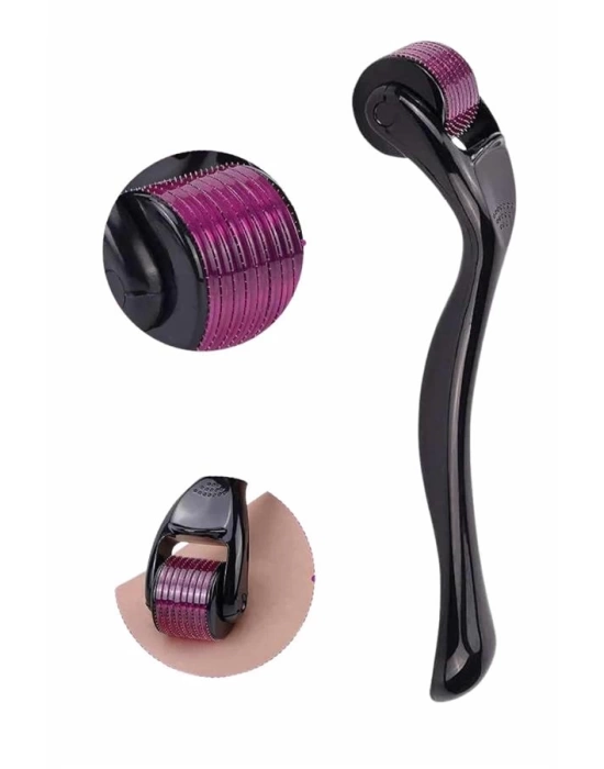 Titanyum Uçlu Derma Roller 540 İğneli 1 mm Gözenek Azaltıcı Akne İzlerine Uygun