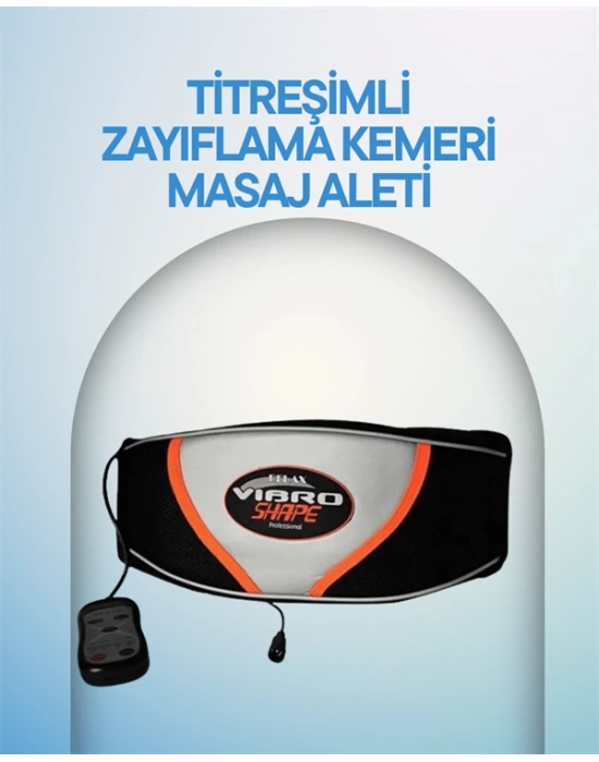 Titreşim Teknolojili Zayıflama Kemeri – Göbek Yağlarını Eriten Masaj Aleti