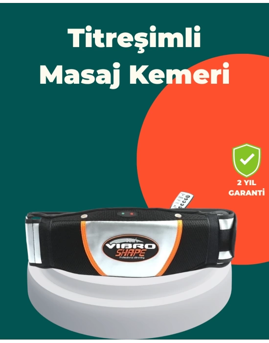 Titreşimli Masaj ve Kızılötesi Isı Teknolojili Elektrikli Bel Kemeri
