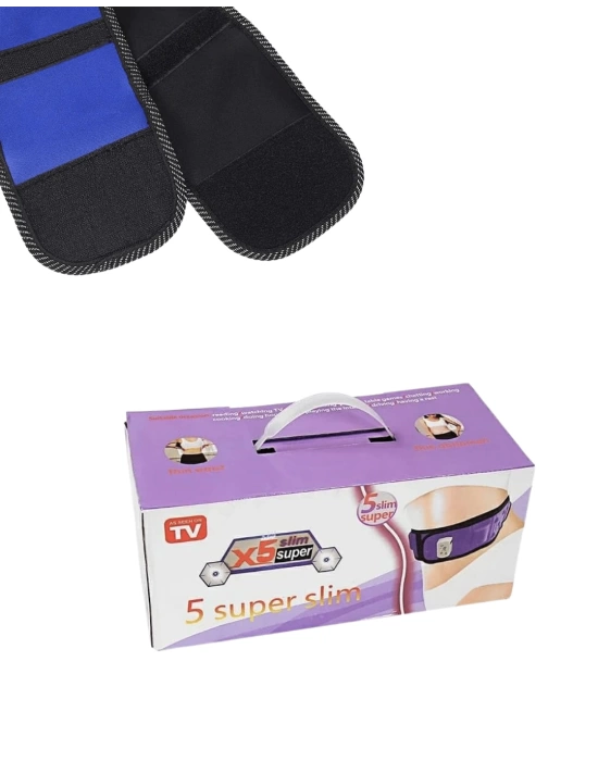 Titreşimli Masaj ve Zayıflama Kemeri – 5 Motor, 20 Mıknatıs, Ayarlanabilir Hız