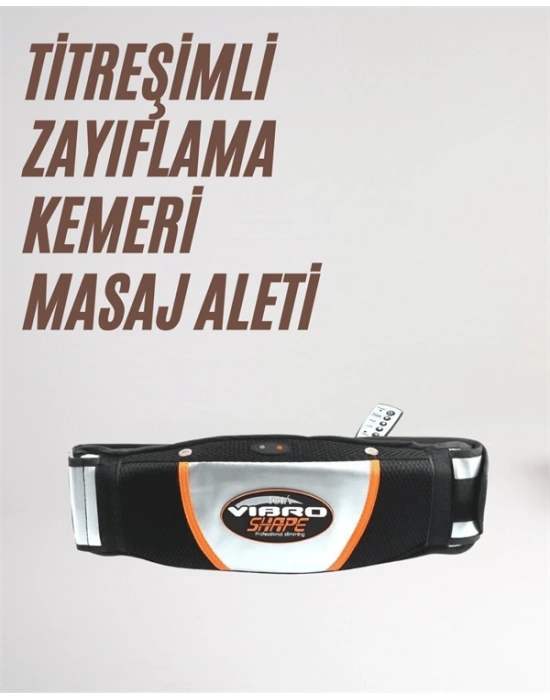 Titreşimli Zayıflama Kemeri – Göbek Eritme ve Masaj Aleti