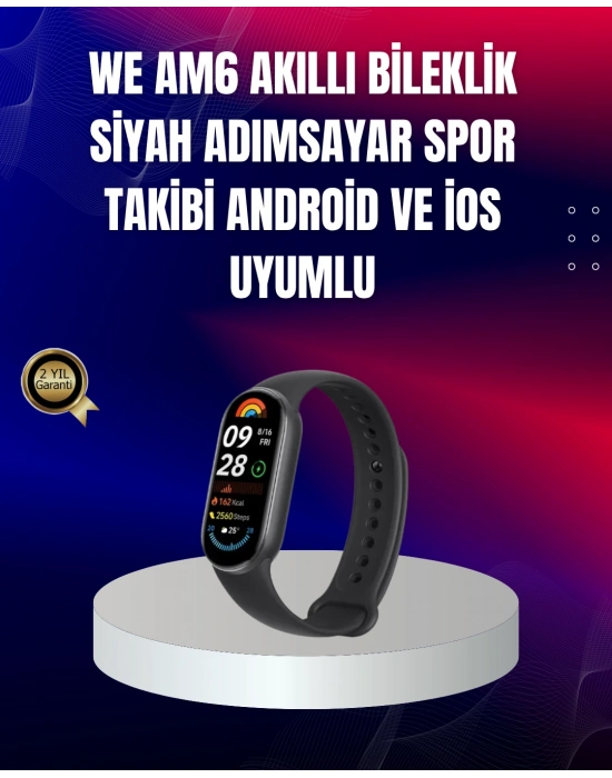 TPU ve Silikon Kordonlu Akıllı Bileklik – 20 Gün Bekleme Süresi
