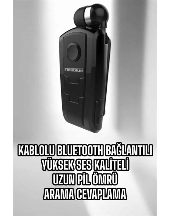 Tüm Telefonlara Uyumlu Mikrofonlu Titreşimli Makaralı Bluetooth Kulakiçi Kulaklık