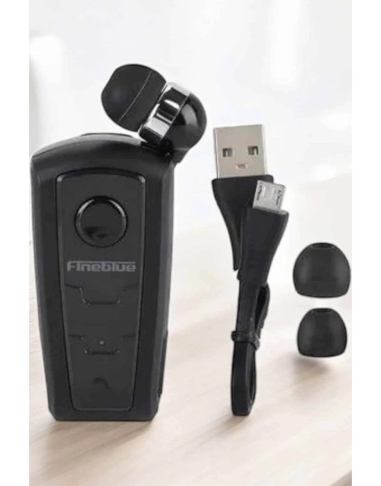 Tüm Telefonlara Uyumlu Mikrofonlu Titreşimli Makaralı Bluetooth Kulakiçi Kulaklık