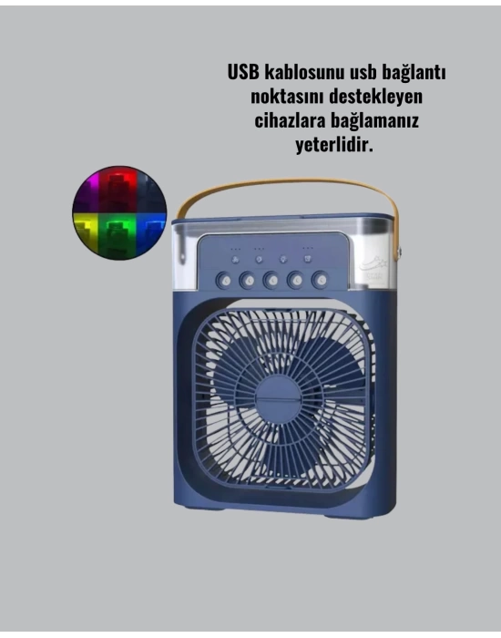 Turbo Fan Teknolojili Sessiz ve Güçlü Soğutma Fanı