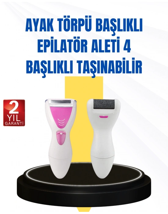 Tüy Temizleme ve Cilt Bakım Cihazı