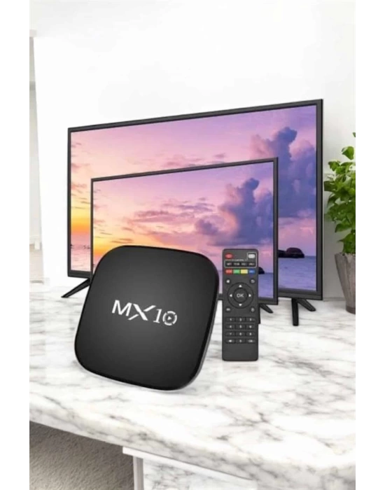 TV Box Android Uyumlu 4 Çekirdekli WİFİ Bağlantılı 4K