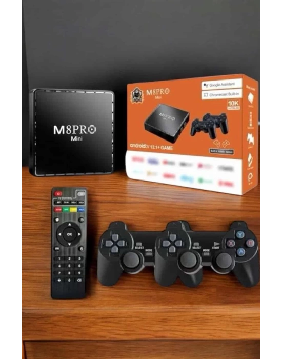 TV Game Box Netflix Youtube 1000 Oyunlu Android Oyun Konsolu Kumandalı