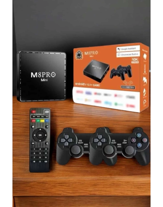 TV Game Box Netflix Youtube 1000 Oyunlu Android Oyun Konsolu Kumandalı