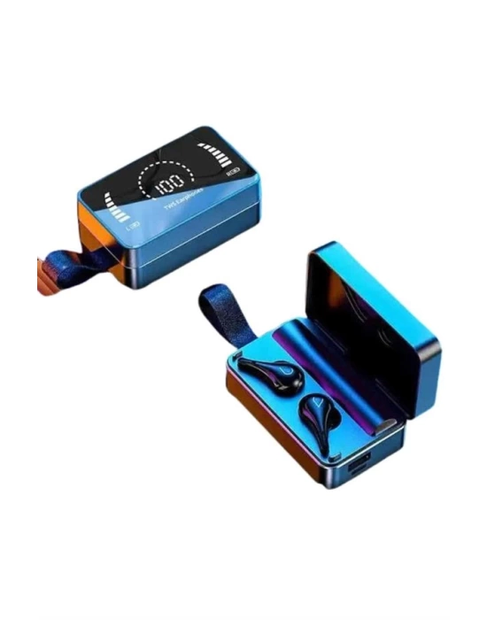 TWS Bluetooth Kulaklık Aynalı Kulaklık Dijital Göstergeli Dokunmatik Kontrol