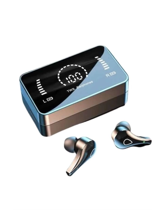 TWS Bluetooth Kulaklık Kablosuz Uzun Pil Ömrü Dijital Göstergeli Powerbank