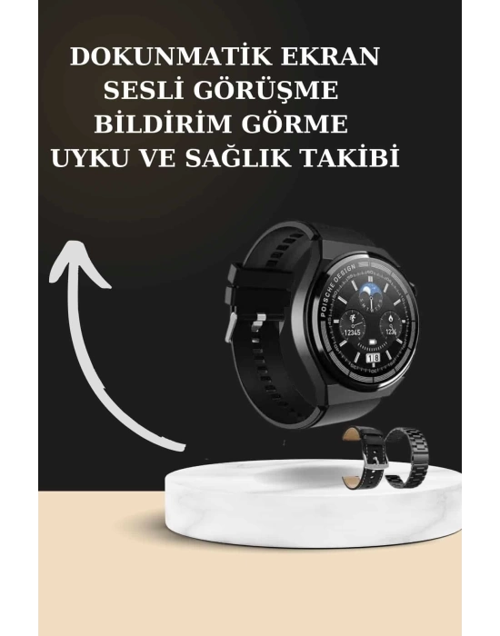 TWS Bluetooth Kulaklık ve Akıllı Saat Uyku Takibi Nabız Ölçer Uzun Pil Ömrü