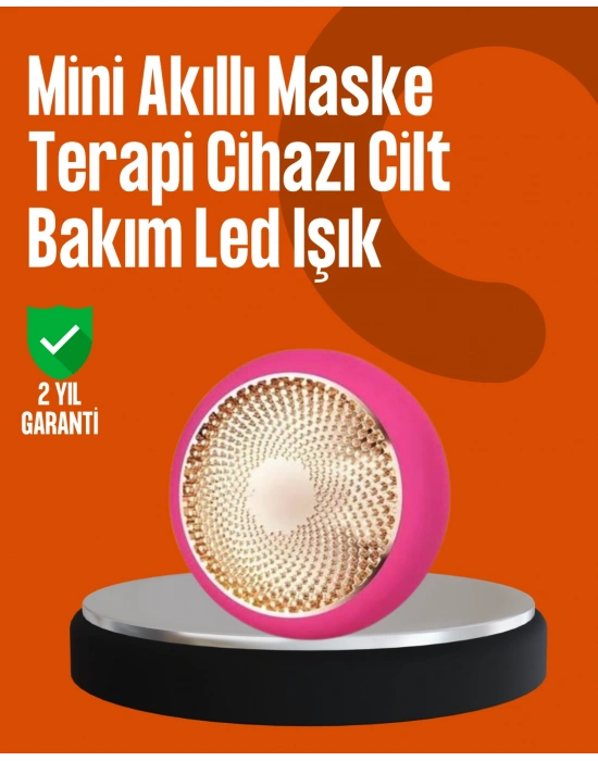 UFO Mini LED Işık Terapili ve Termoterapili Cilt Bakım Cihazı