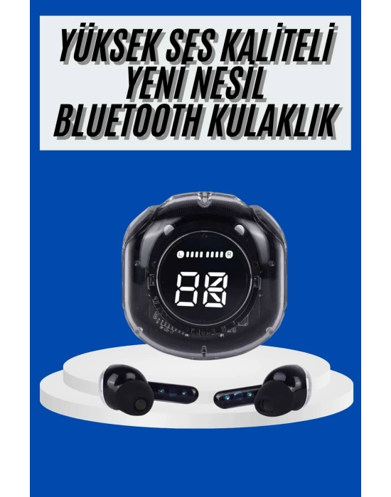 Ultrapods Led Göstergeli Oyuncu Kulaklığı ANC Destekli Bluetooth 5.3