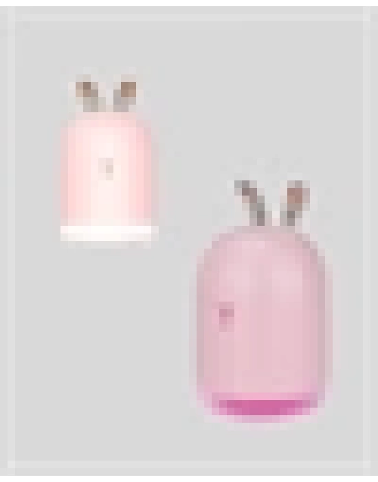 USB Bağlantılı Sessiz Çalışan LED Işıklı Nemlendirici Difüzör 200 ml
