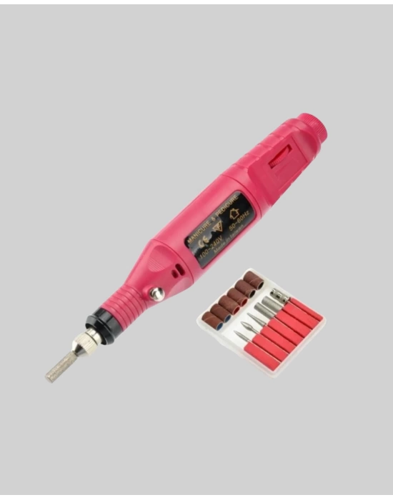 USB Şarjlı Çok Fonksiyonlu Tırnak Bakım Cihazı