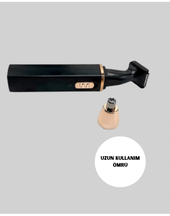 USB şarjlı, yıkanabilir başlıklı kişisel bakım cihazı-Tıraş Makinesi