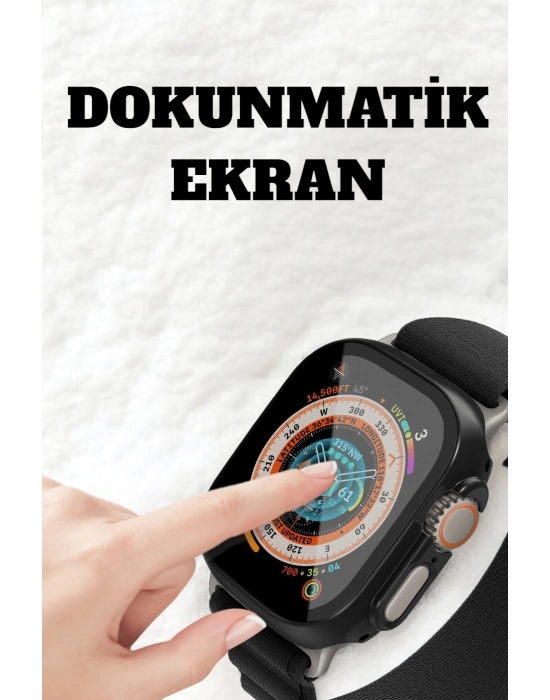 Uyku ve Nabız Takipli, Wireless Şarjlı Akıllı Saat Android ve iOS Uyumlu