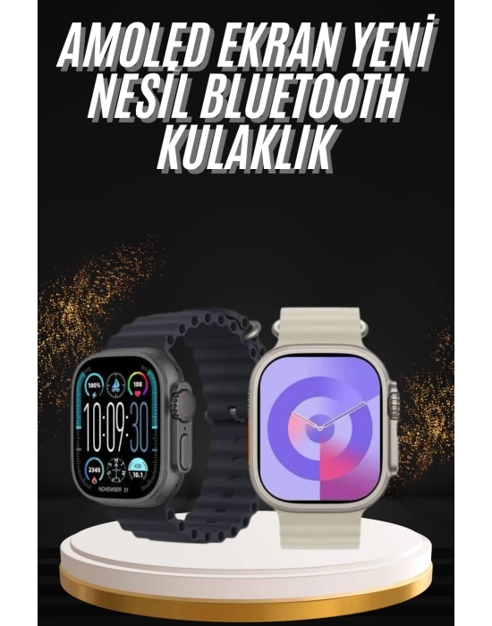Uyku ve Sağlık Takibi Yapabilen GPS Uyumlu Plastik Kordonlu Akıllı Saat