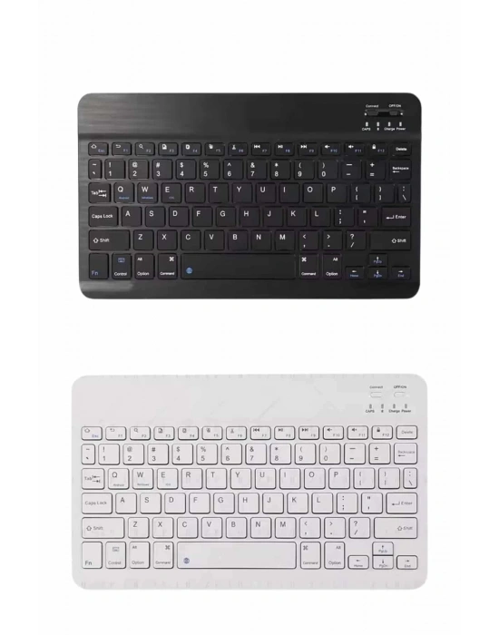 Uyumlu Kablosuz Bluetooth Şarj Edilebilir Mini Q Klavye