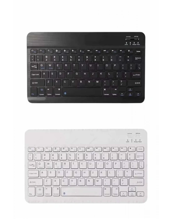 Uyumlu Kablosuz Bluetooth Şarj Edilebilir Mini Q Klavye