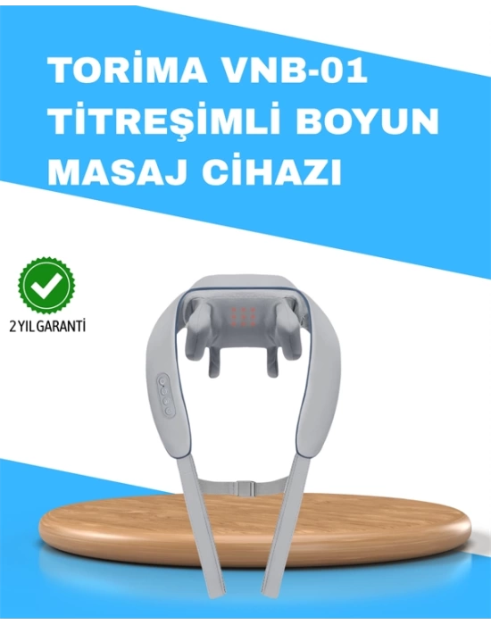 VNB-01 Isı Terapili Titreşimli Boyun Masaj Aleti