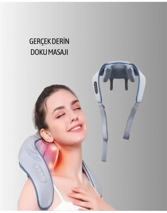 VNB-01 U Tipi Ergonomik Boyun Masaj Cihazı