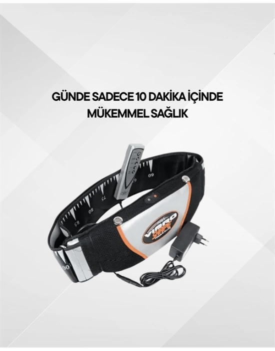 Vücut Şekillendirici Titreşimli Zayıflama Kemeri – Masajlı Göbek Eritme