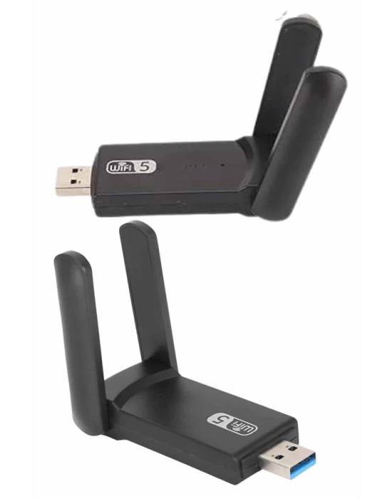 Wifi Alıcı Dual Band Usb 3.0 Adaptör Kablosuz Windows 7/8/10/11