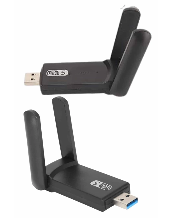 Wifi Alıcı Dual Band Usb 3.0 Adaptör Kablosuz Windows 7/8/10/11