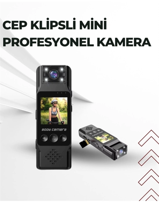 WiFi ile Uzaktan Erişimli Mini Kamera – 1200mAh Batarya, 1080P Video Çekimi