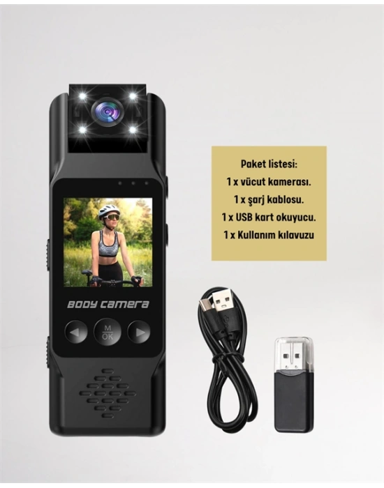 WiFi ile Uzaktan Erişimli Mini Kamera – 1200mAh Batarya, 1080P Video Çekimi
