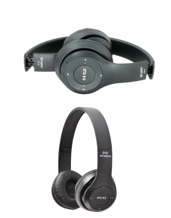 Wireless 5.0 Bluetooth Kablosuz Kulaklık ANC Özellikli Kulak Üstü Ayarlanabilir