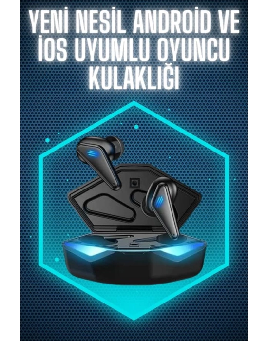 Wireless Gaming Kulaklık Mikrofonlu Bluetooth Oyuncu Kulaklığı