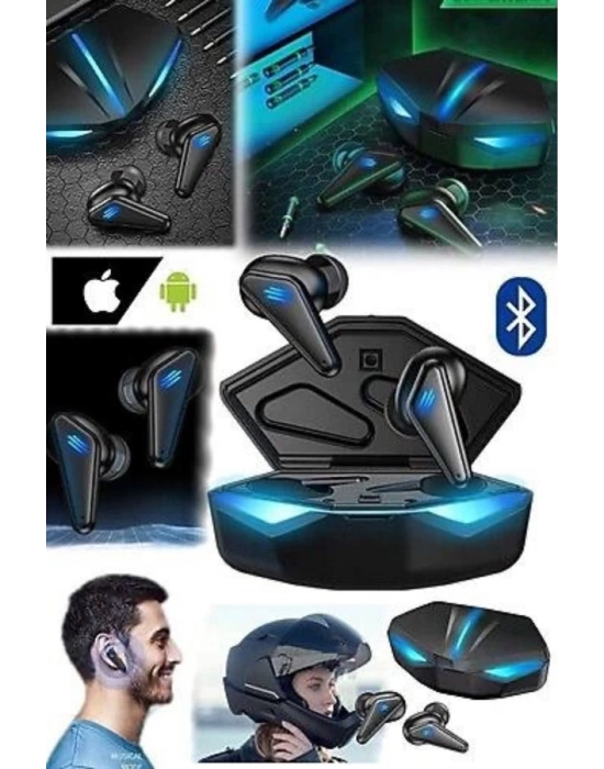Wireless Gaming Kulaklık Mikrofonlu Bluetooth Oyuncu Kulaklığı