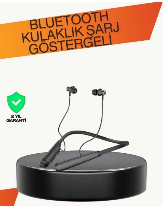 Y12 Bluetooth Kablosuz Kulaklık – LCD Pil Ekranı, Kompozit Diyafram, Dokunmatik Panel