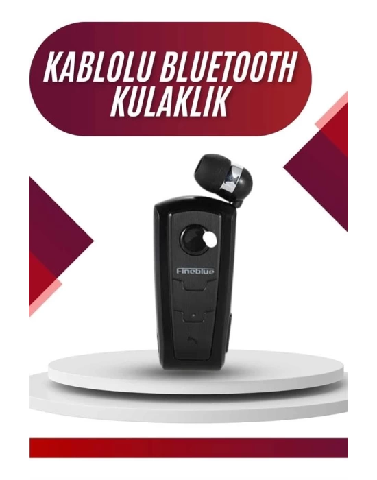 Yaka Kulaklığı Andorid Tüm Cep Telefonlarına Uyumlu Mikrofonlu Titreşimli Makaralı