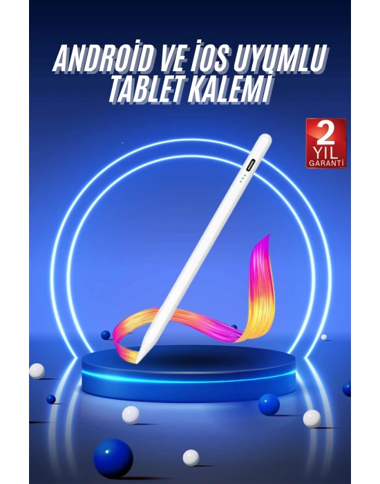 Yazı Çizim Kalemi İos Android Windows Uyumlu Tablet Telefon