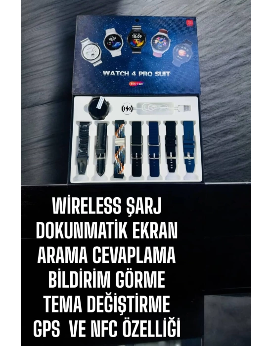 Yeni Model Akıllı Saat Bluetooth Bağlantılı NFC ve GPS Uyumlu