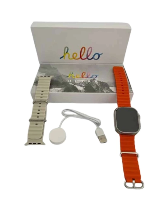 Yeni Nesil 3 Kordonlu Kol Saati 49 MM Amoled Ekran Akıllı Saat
