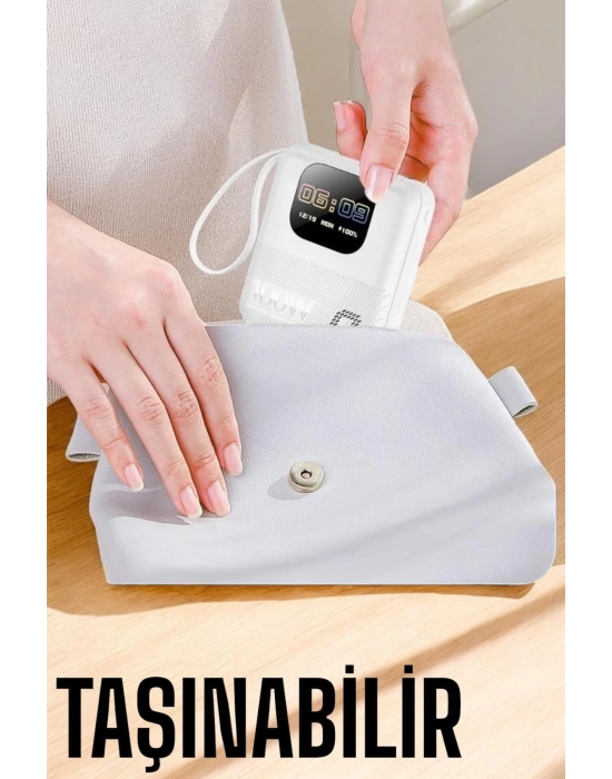 Yeni Nesil Akıllı Powerbank 10.000 MAH Çok Fonksiyonlu Müzik Dinleme